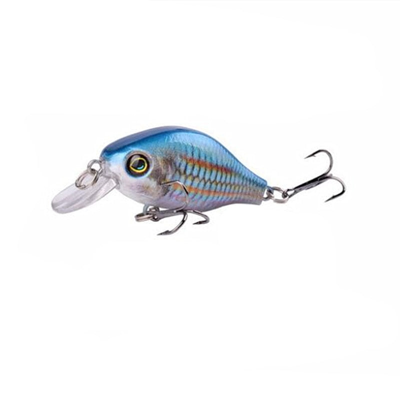 1Pcs 52mm 8.5g Crank Fishing Lure Wobblers Floating Artificial Plastic Hard Bait Trout Crankbait Bass Pike Japan Fishing Tackle