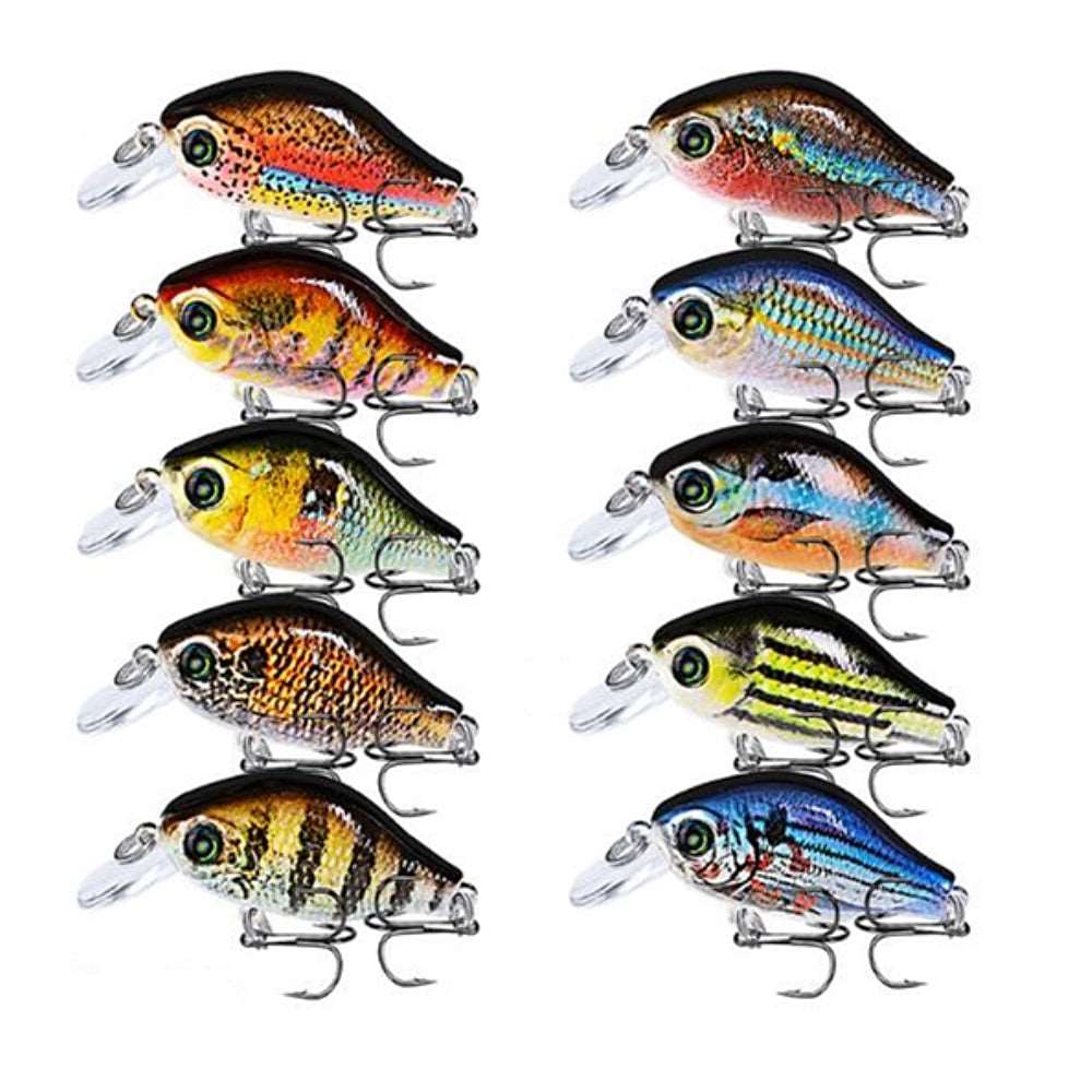 1Pcs 52mm 8.5g Crank Fishing Lure Wobblers Floating Artificial Plastic Hard Bait Trout Crankbait Bass Pike Japan Fishing Tackle