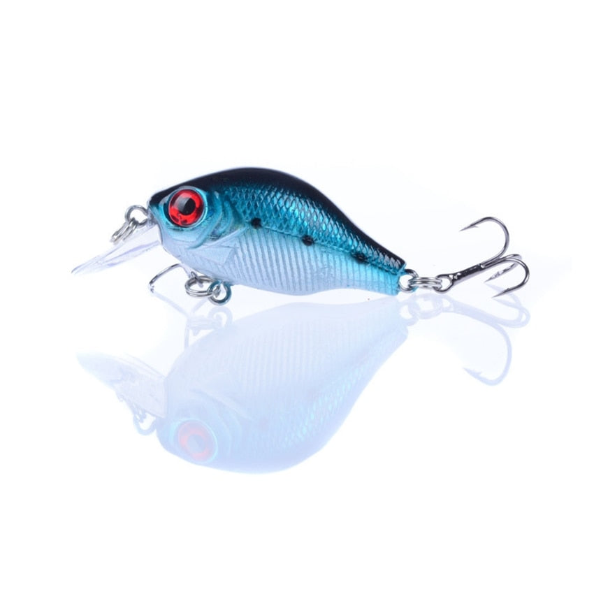 1Pcs 52mm 8.5g Crank Fishing Lure Wobblers Floating Artificial Plastic Hard Bait Trout Crankbait Bass Pike Japan Fishing Tackle