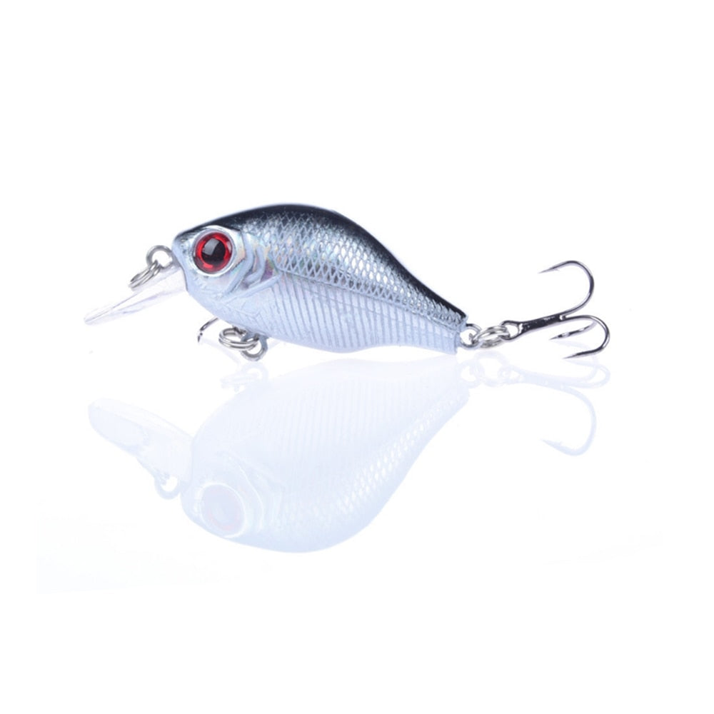 1Pcs 52mm 8.5g Crank Fishing Lure Wobblers Floating Artificial Plastic Hard Bait Trout Crankbait Bass Pike Japan Fishing Tackle