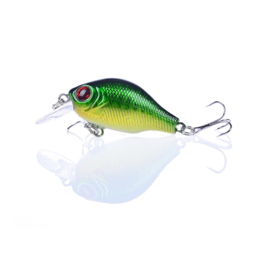 1Pcs 52mm 8.5g Crank Fishing Lure Wobblers Floating Artificial Plastic Hard Bait Trout Crankbait Bass Pike Japan Fishing Tackle