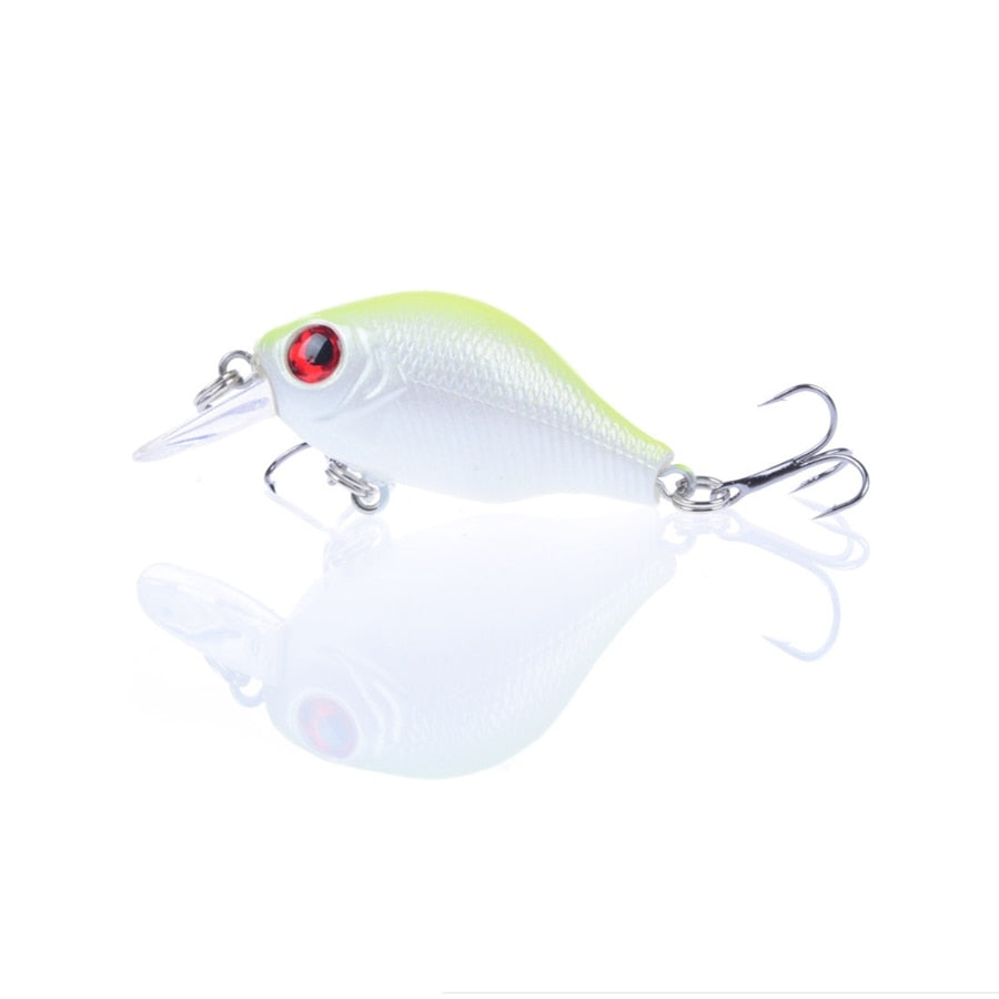 1Pcs 52mm 8.5g Crank Fishing Lure Wobblers Floating Artificial Plastic Hard Bait Trout Crankbait Bass Pike Japan Fishing Tackle