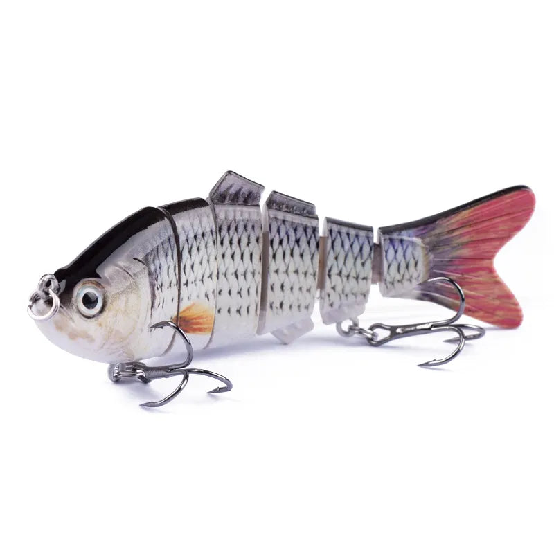 18 Colors Fishing Lures 10cm 16.5g Multi Jointed Wobblers Swimbait Hard Artificial Bait Crankbait Sinking Pike Bass Tackle