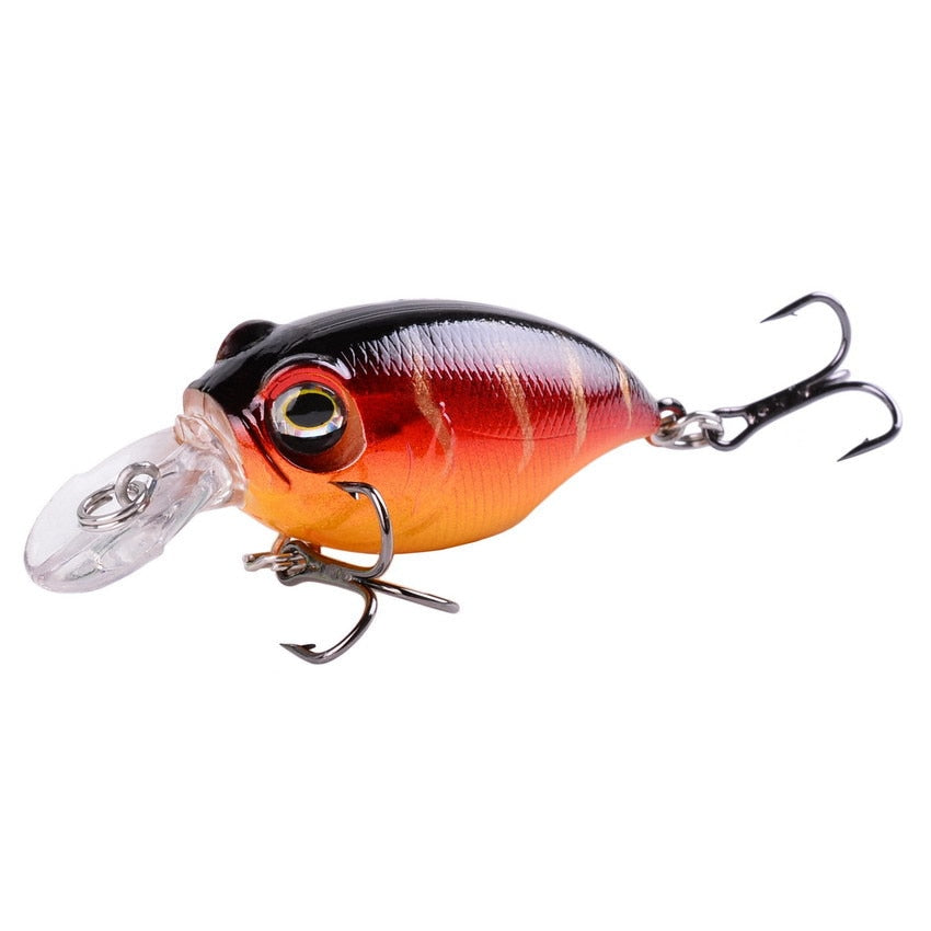 1Pcs 52mm 8.5g Crank Fishing Lure Wobblers Floating Artificial Plastic Hard Bait Trout Crankbait Bass Pike Japan Fishing Tackle