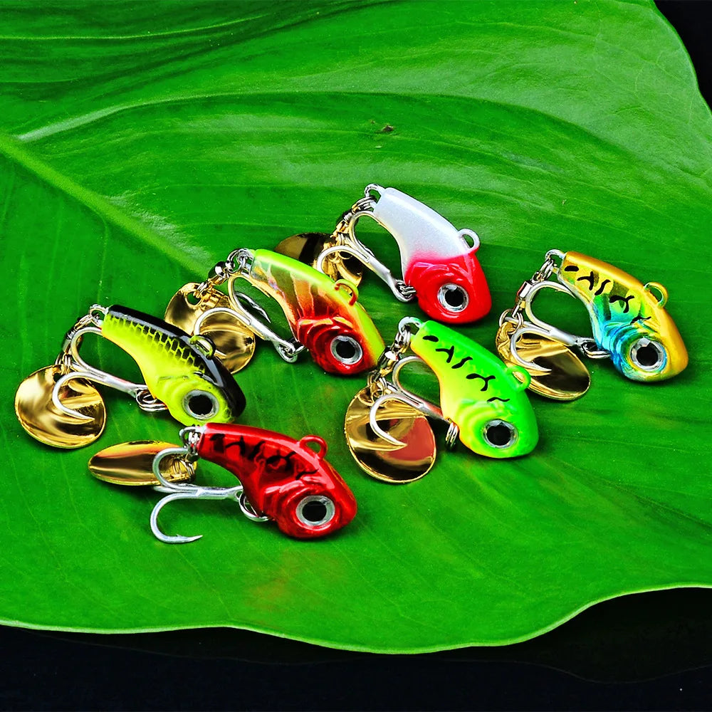 VIB Hard Bait Set Fishing Lure Sinking Long Shot Rattling Crankabit Wobbler Artificial Pesca For Bass Pike Vibration Spinner