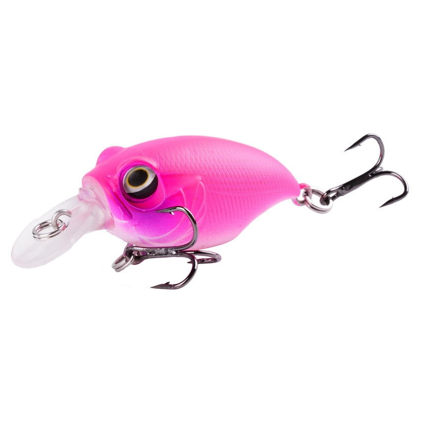 1Pcs 52mm 8.5g Crank Fishing Lure Wobblers Floating Artificial Plastic Hard Bait Trout Crankbait Bass Pike Japan Fishing Tackle