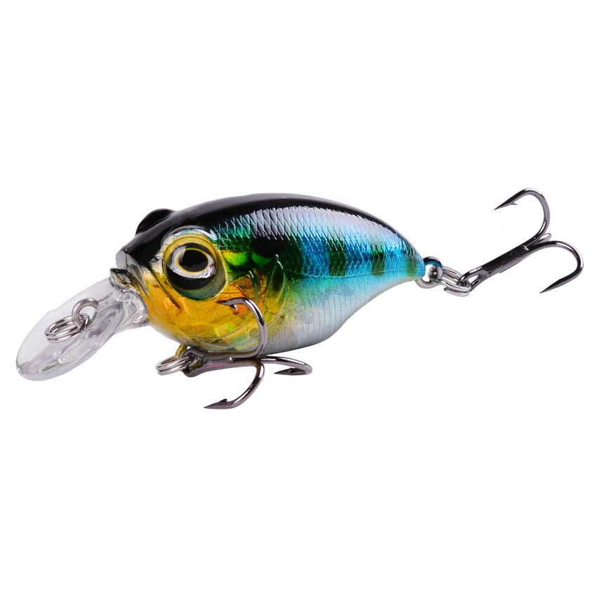 1Pcs 52mm 8.5g Crank Fishing Lure Wobblers Floating Artificial Plastic Hard Bait Trout Crankbait Bass Pike Japan Fishing Tackle