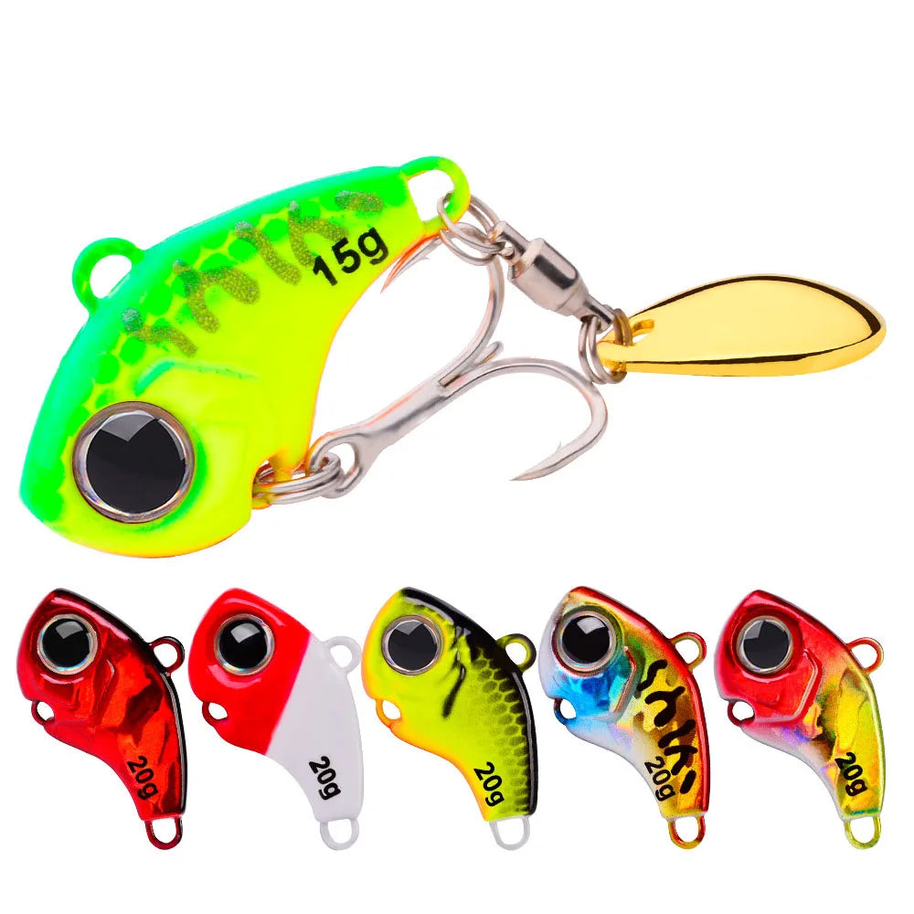 VIB Hard Bait Set Fishing Lure Sinking Long Shot Rattling Crankabit Wobbler Artificial Pesca For Bass Pike Vibration Spinner