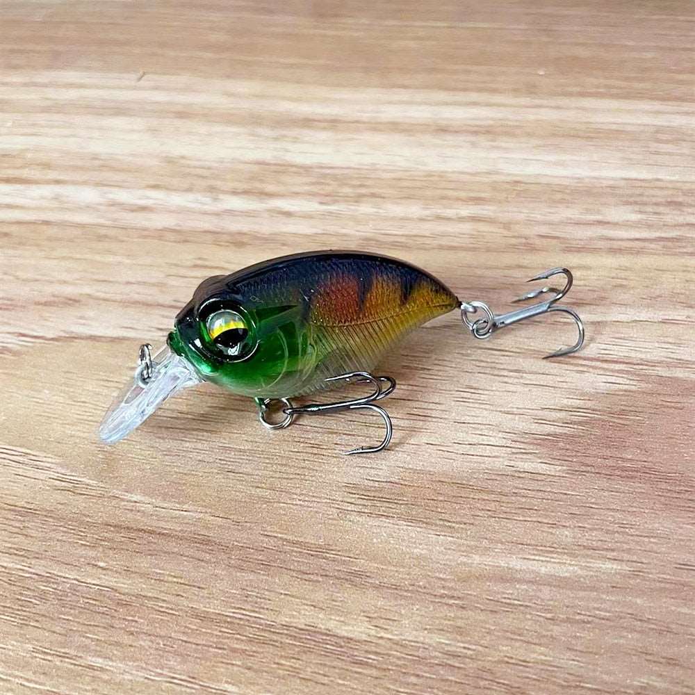 1Pcs 52mm 8.5g Crank Fishing Lure Wobblers Floating Artificial Plastic Hard Bait Trout Crankbait Bass Pike Japan Fishing Tackle